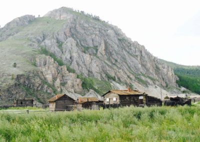 village on Lake Baikal